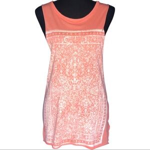 Project Social T Orange Muscle Tank Top